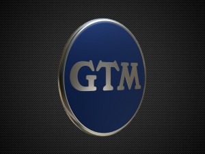 gtm logo Modello 3D