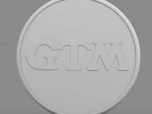 gtm logo 3D Model