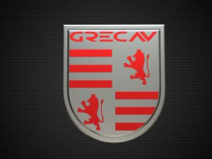 Grecav-Logo 3D Modell