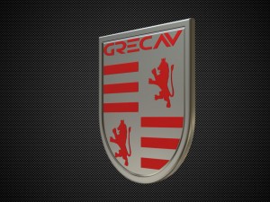 grecav logo Model 3D