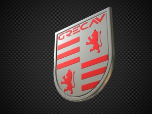 grecav logo Model 3D