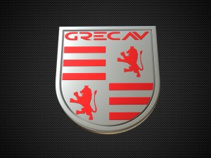 grecav logo Model 3D