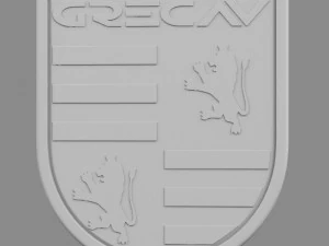 grecav logo 3D Model