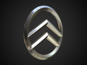 golden dragon logo 3D Model