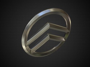 golden dragon logo 3Dモデル