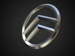 golden dragon logo 3Dモデル