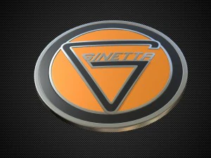 ginetta logo 3D Model