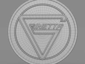 ginetta logo 3D 모델