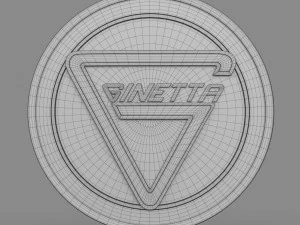 ginetta logo 3D Model