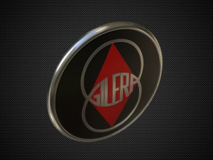 gilera logo Modèle 3D