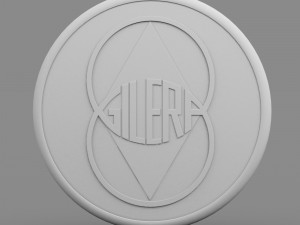 gilera logo Modèle 3D
