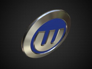 german e-cars logo Model 3D