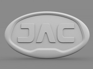 jac logo 2 Modelo 3D