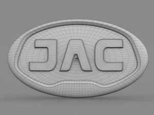 jac logo 2 Modelo 3D