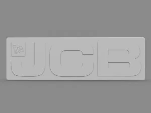 jcb logo 3D Model