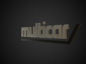 multicar logo Model 3D