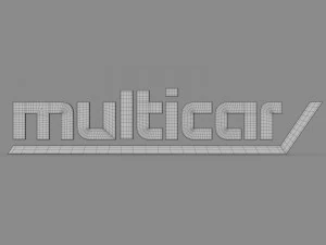 multicar logo 3D Model