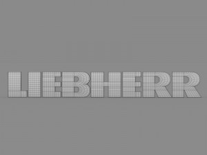 liebherr logo 3D मॉडल
