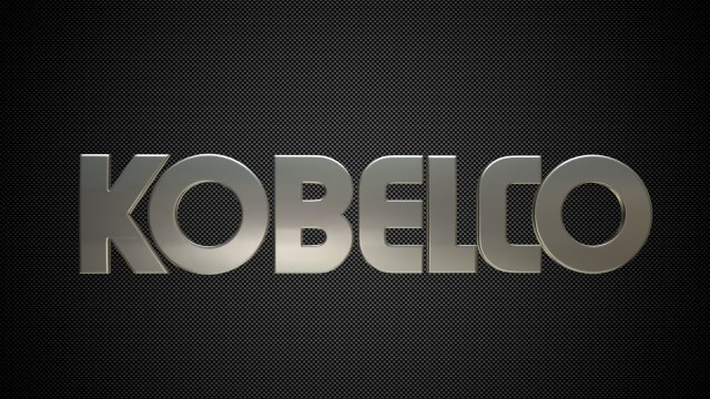 kobelco logo Modèle 3D .c4d .max .obj .3ds .fbx .stl .blend 