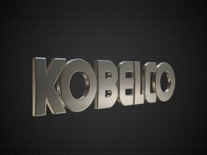 kobelco logo Modèle 3D
