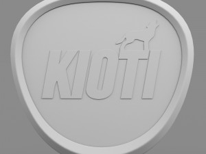 kioti logo 3D 模型