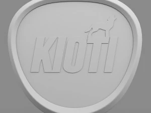 logo Kioti Modello 3D