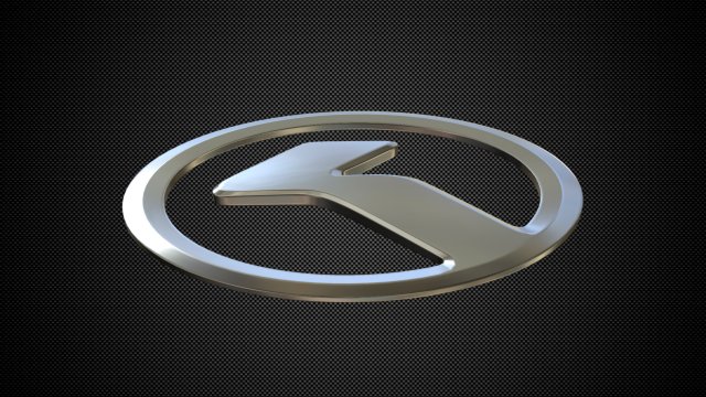 kinglong logo 3D Model in Parts of auto 3DExport