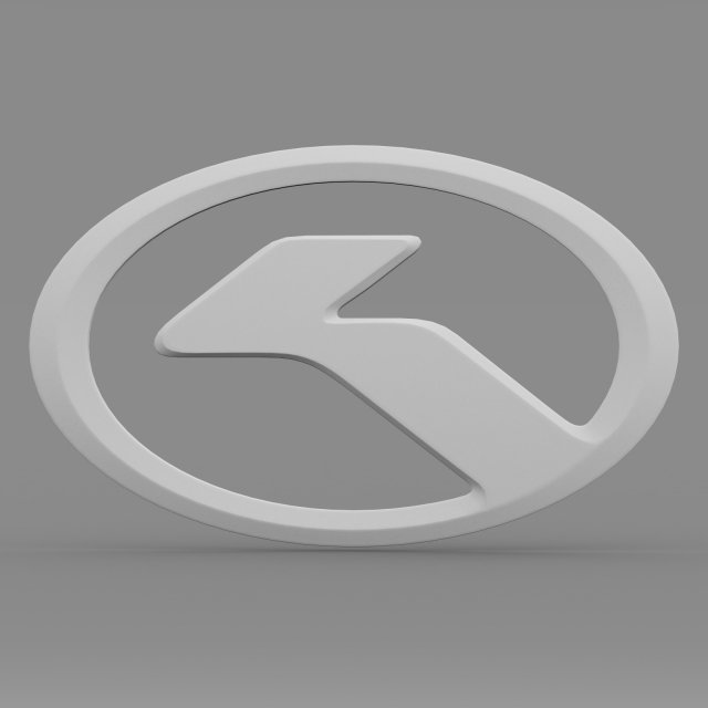 kinglong logo 3D Model in Parts of auto 3DExport