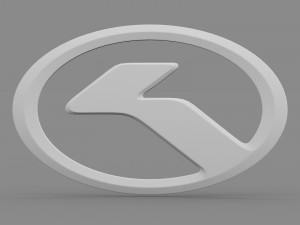 kinglong logo Modelo 3D