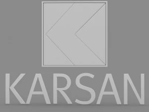 karsan logo 3D Model
