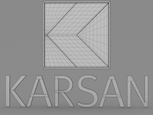 karsan logo 3D मॉडल
