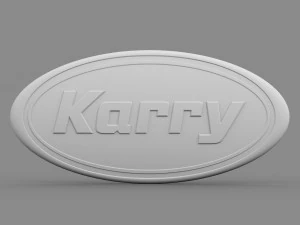 karry logo 3D Model