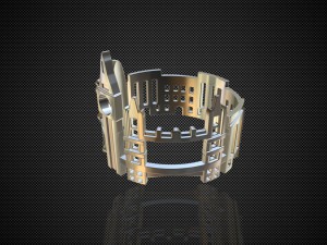 cityscape design ring london 3Dモデル