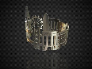 cityscape design ring london 3D Model
