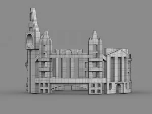 cityscape design ring london 3D Model