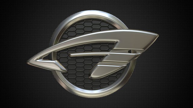 ravon logo Modèle 3D .c4d .max .obj .3ds .fbx .stl .blend 