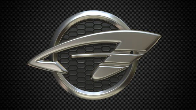 ravon logo 3D Model .c4d .max .obj .3ds .fbx .stl .blend