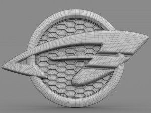 ravon logo Modèle 3D