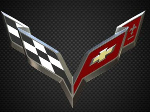 logo korvet Model 3D