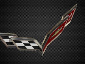 corvette logo 3D मॉडल