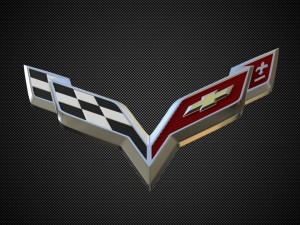 corvette logo 3D मॉडल