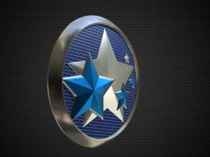 logotipo de venucia Modelo 3D