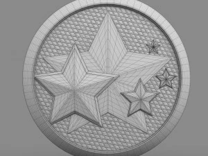 logotipo de venucia Modelo 3D
