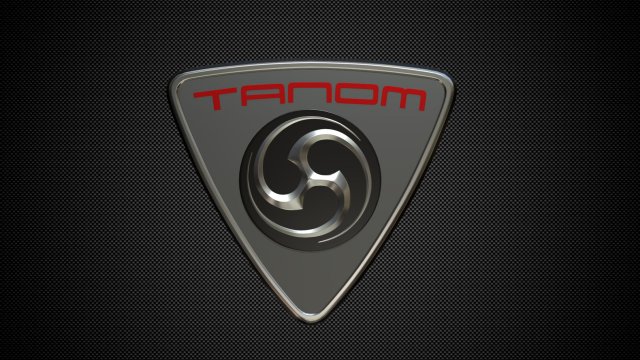 tanom logo 3D 模型 .c4d .max .obj .3ds .fbx .stl .blend 