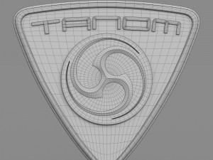 tanom logo 3D 模型