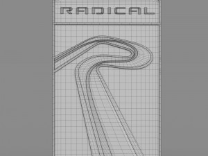 radical logo 3D 模型