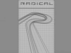 radical logo 3D Model