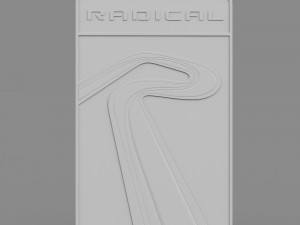 radical logo 3D 模型