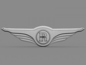 riich logo Modello 3D