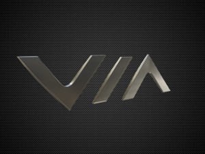 via motors logo Modelo 3D